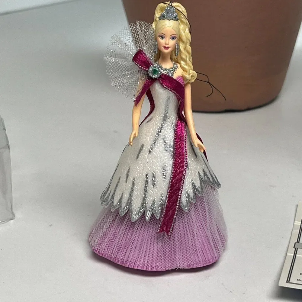 Christmas Ornament Hallmark Keepsake Barbie Celebration Vintage Collector Series